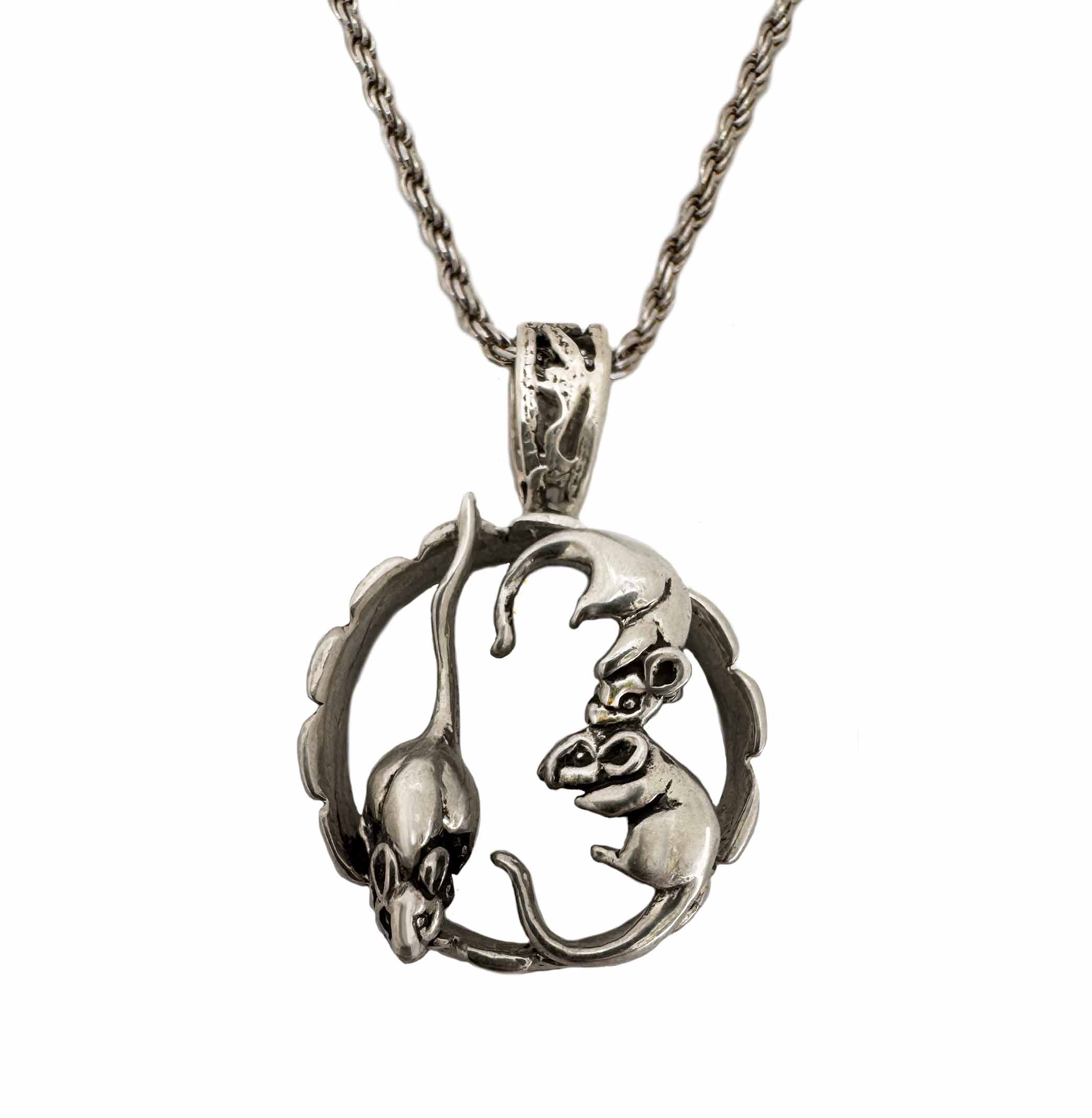 13 Rats Necklace