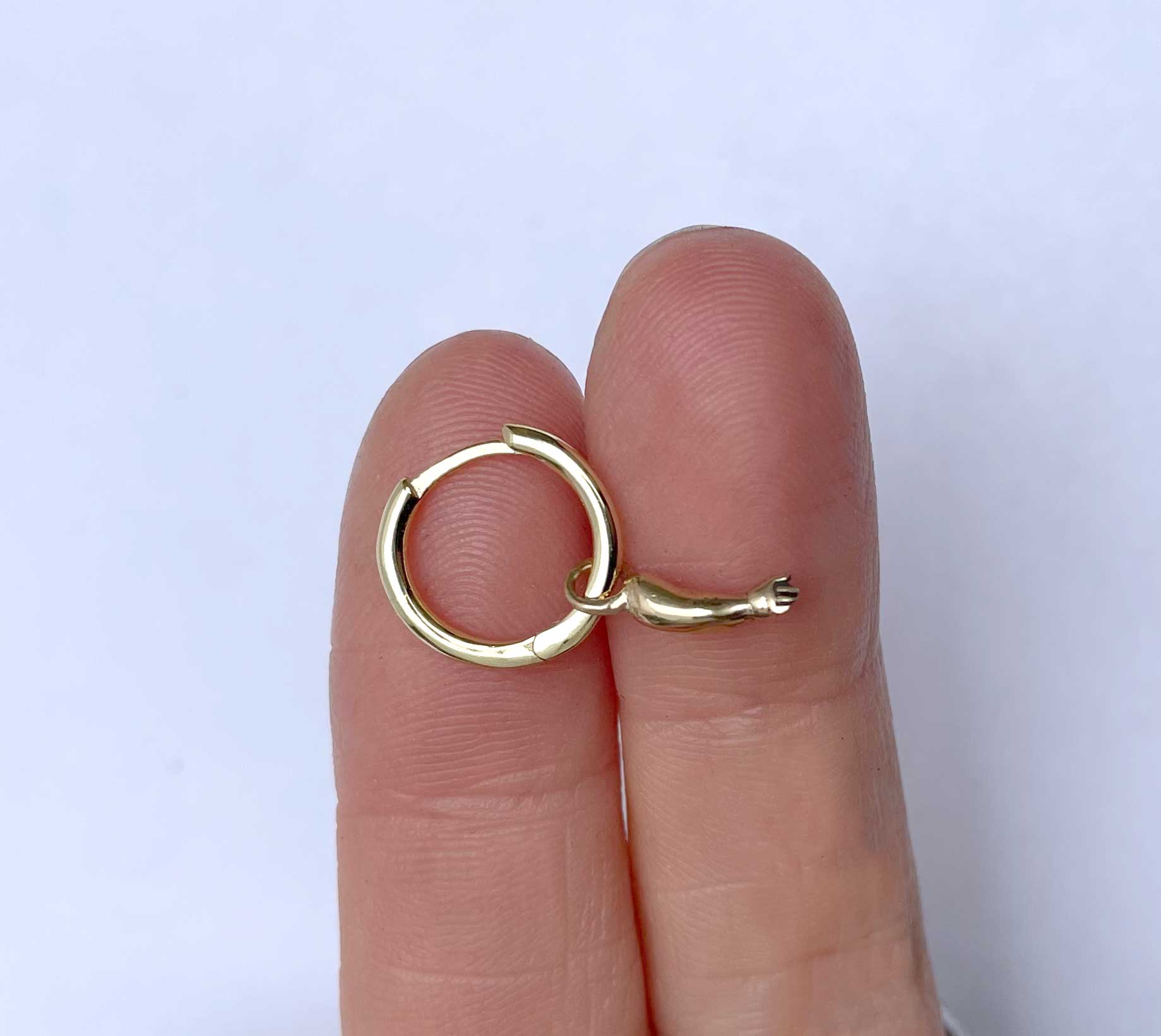 Baby Doll Arm Hoop Earrings - Image 5