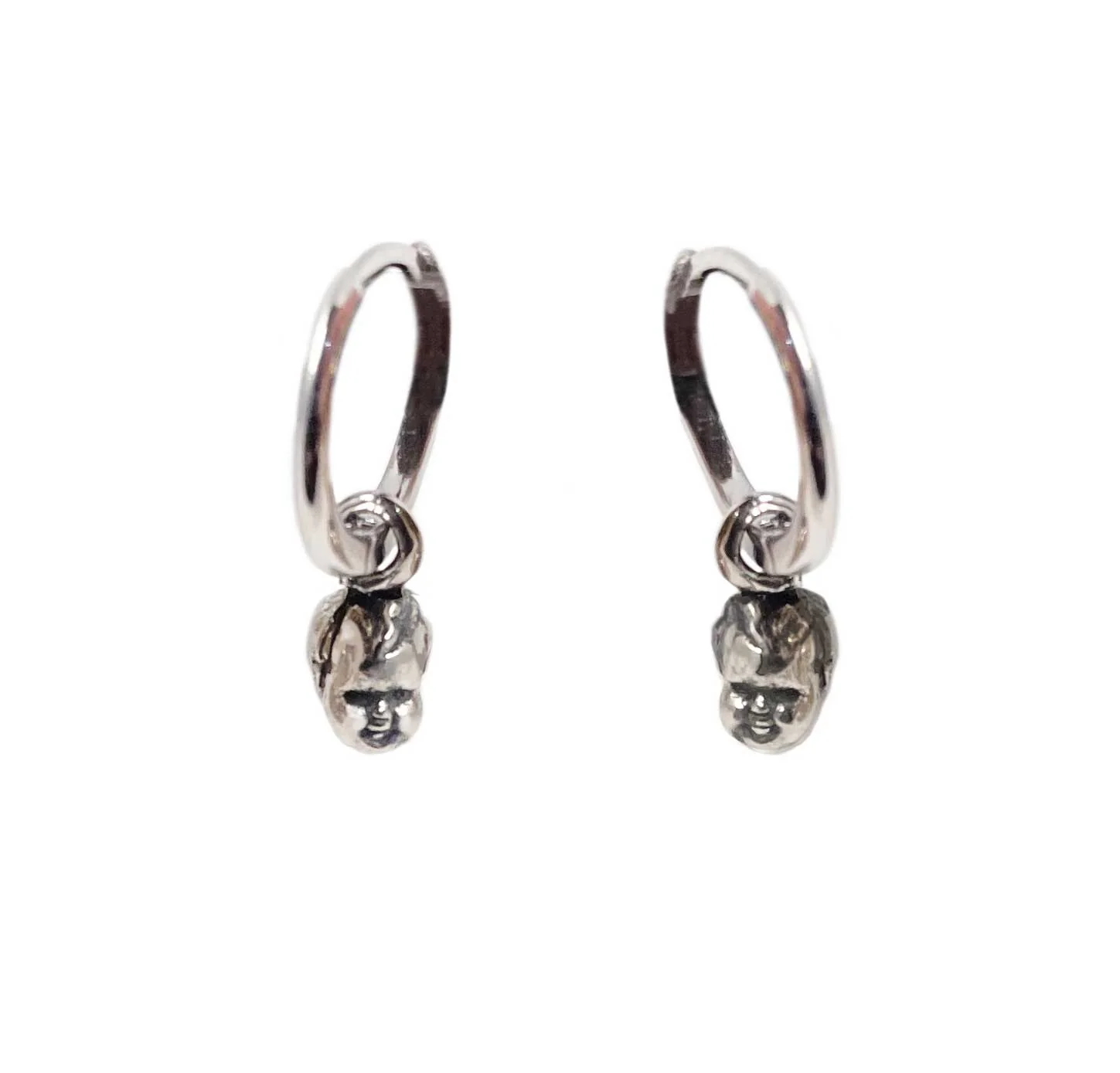 Baby Doll Bottom Hoop Earrings - Image 12