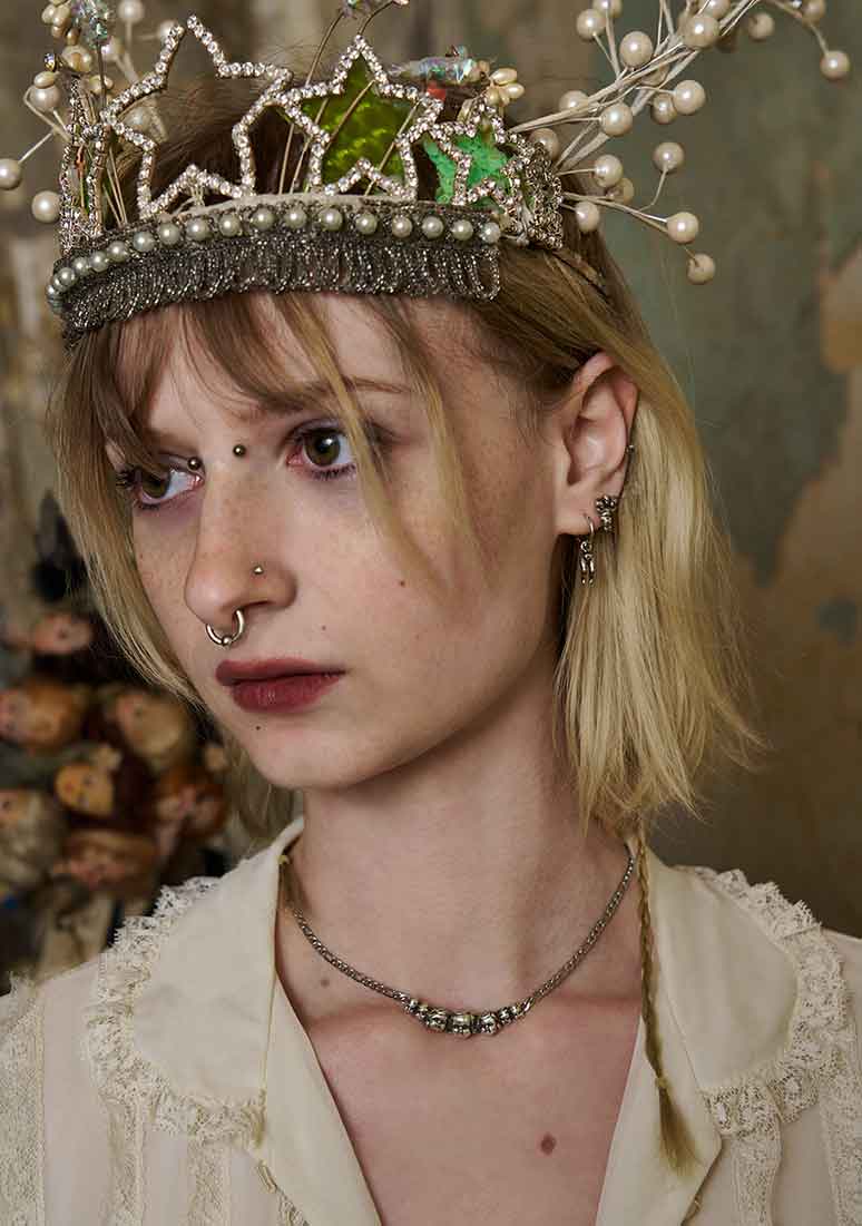 Baby Doll Heads Necklace - Image 4