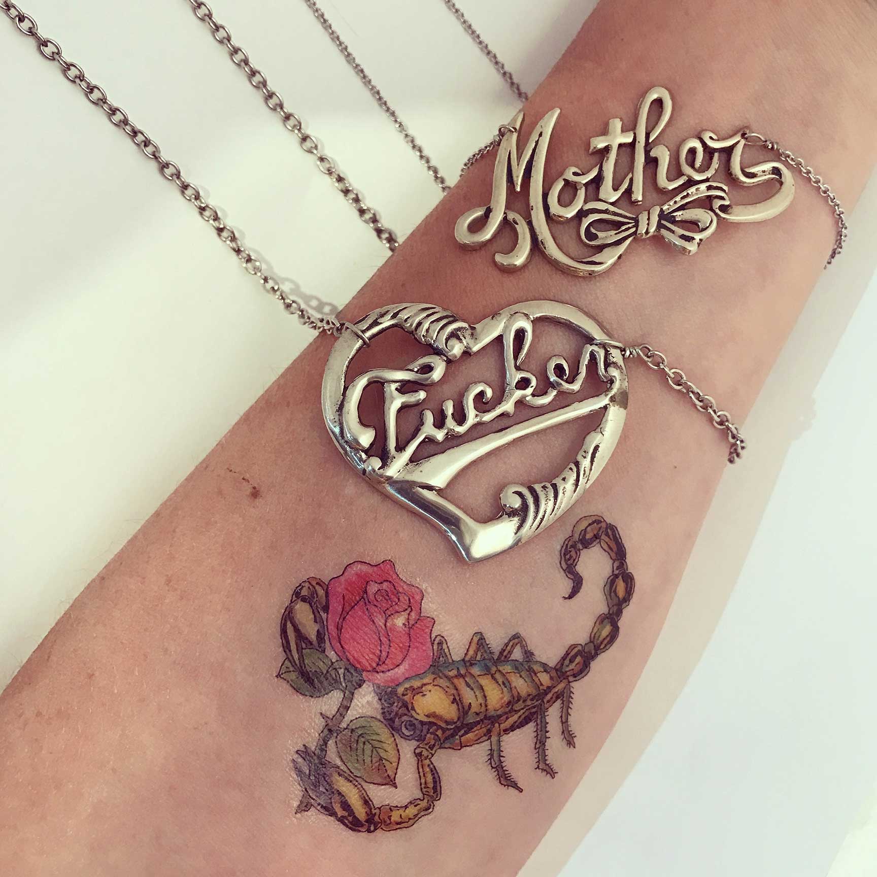 Fucker Heart Necklace - Image 11