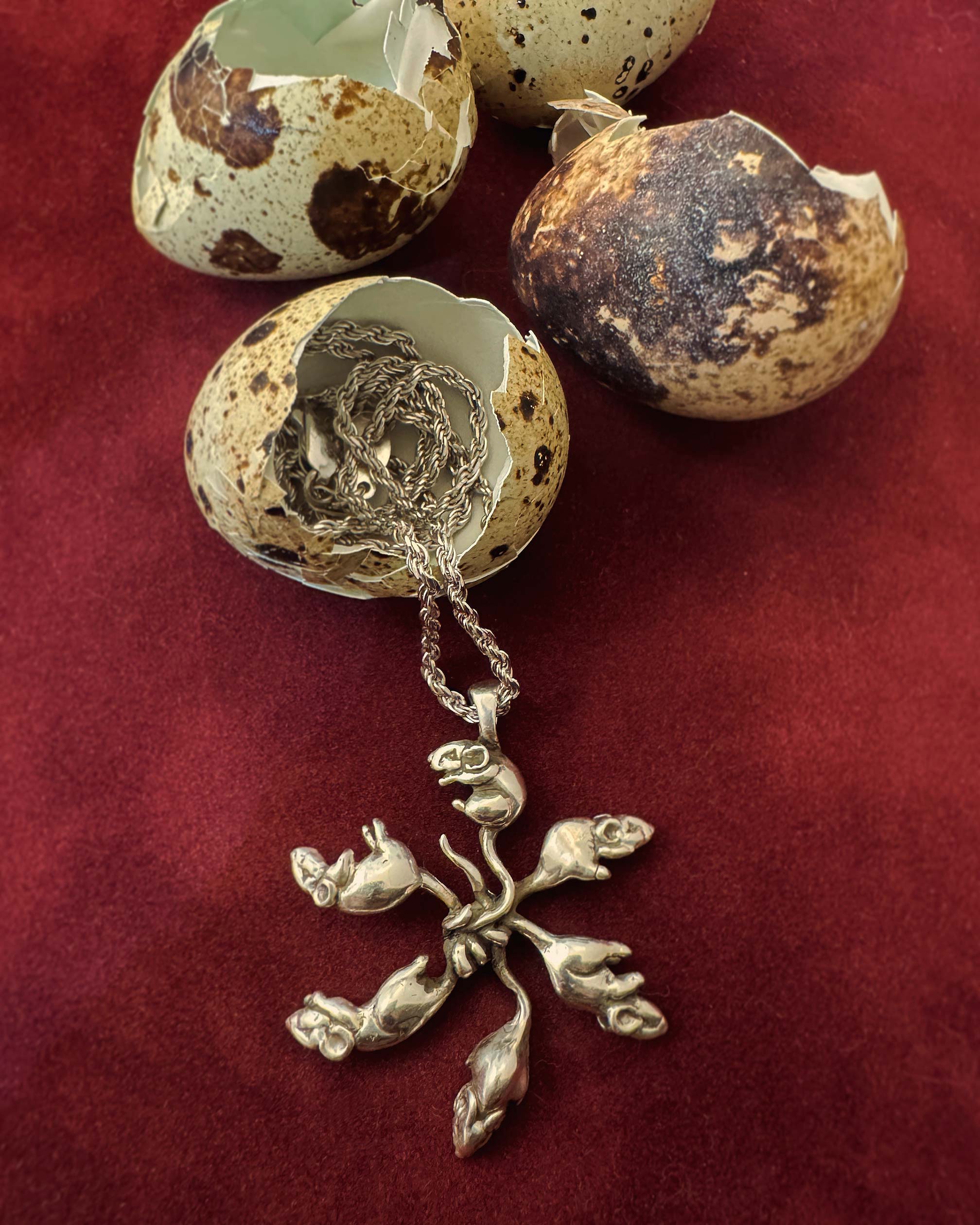 Rat King Necklace READY TO SHIP - Image 9