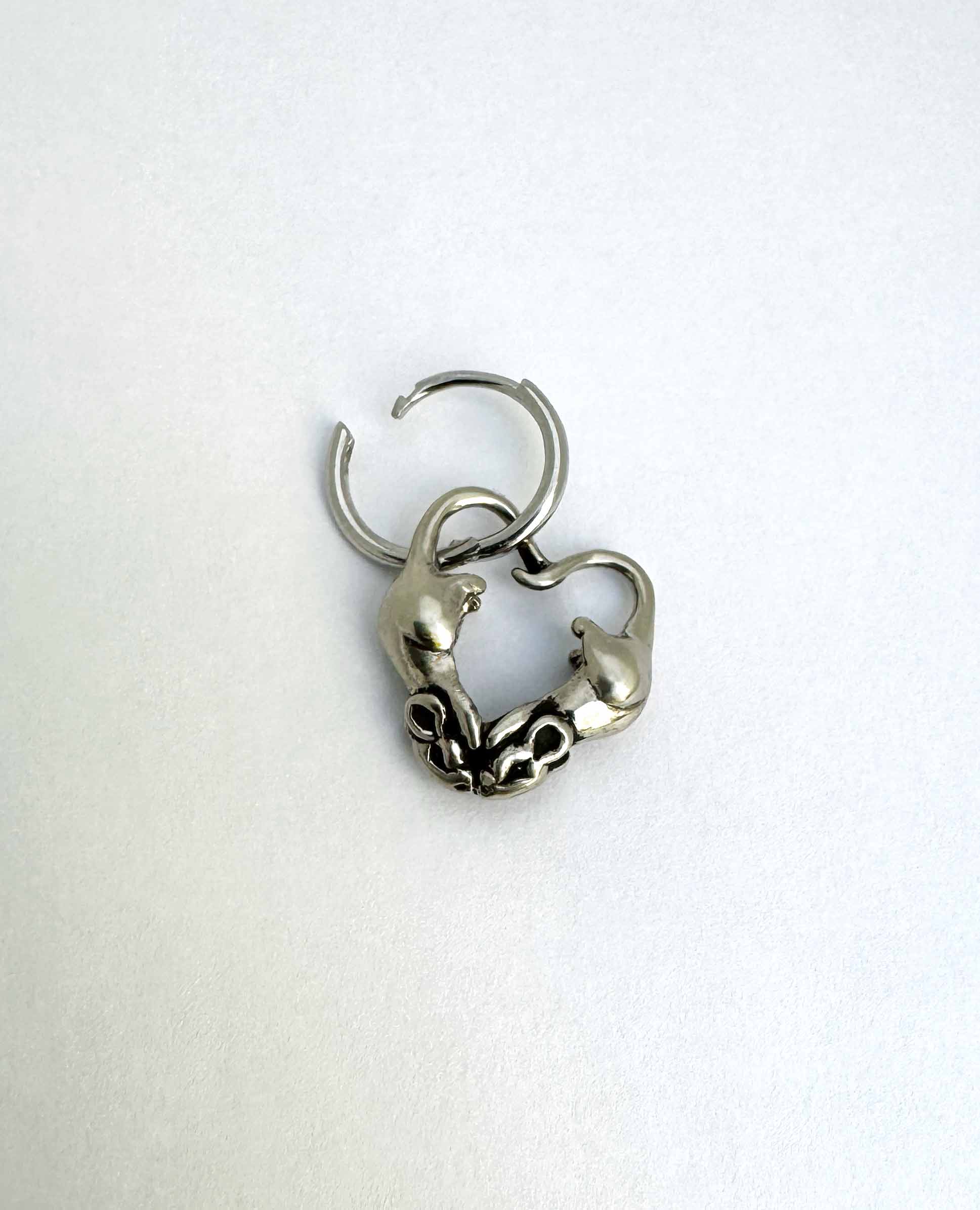 Rats in Love Hoop Earrings - Image 2