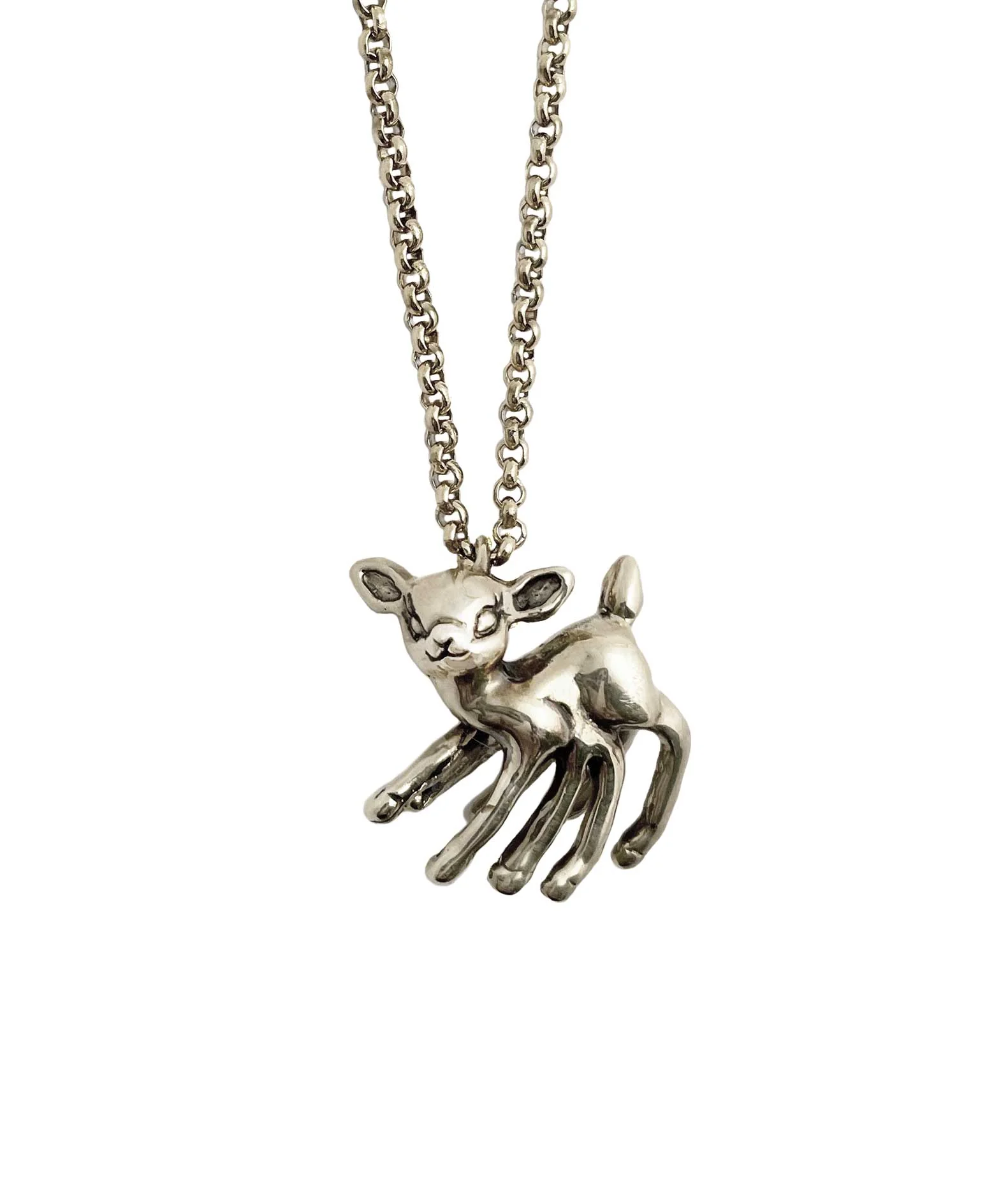 8 Legged Deer Necklace