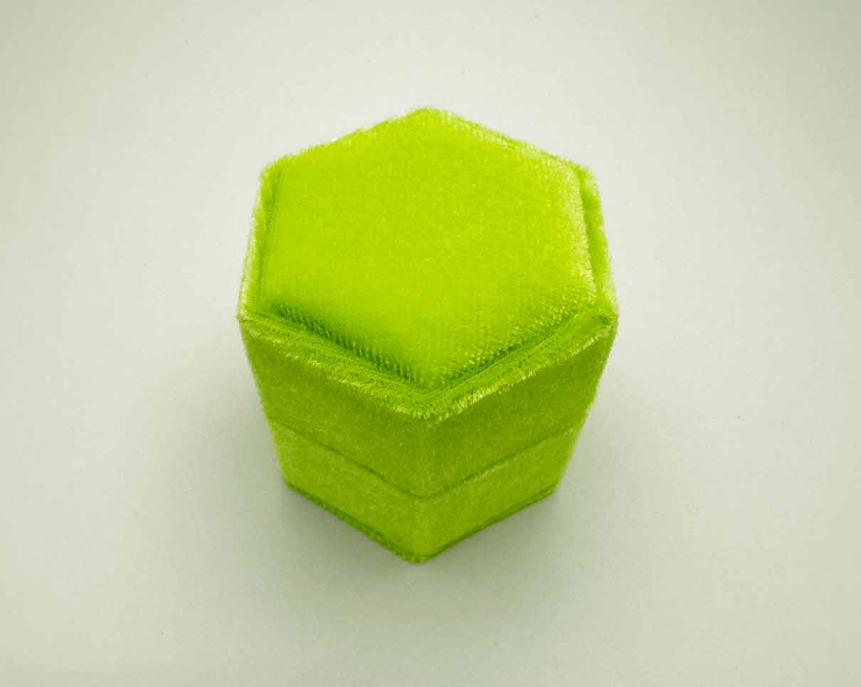 Velvet Ring Box in Pink by Anomaly Jewelry - Image 8